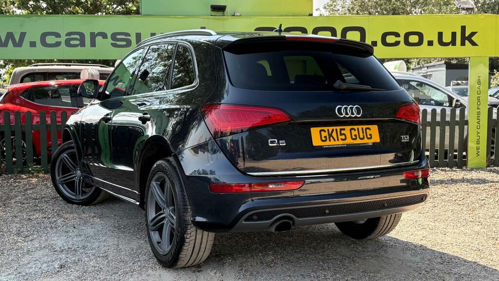 Audi Q5 2.0 Tdi S Line Plus Quattro Euro 5 Ss Blue #4