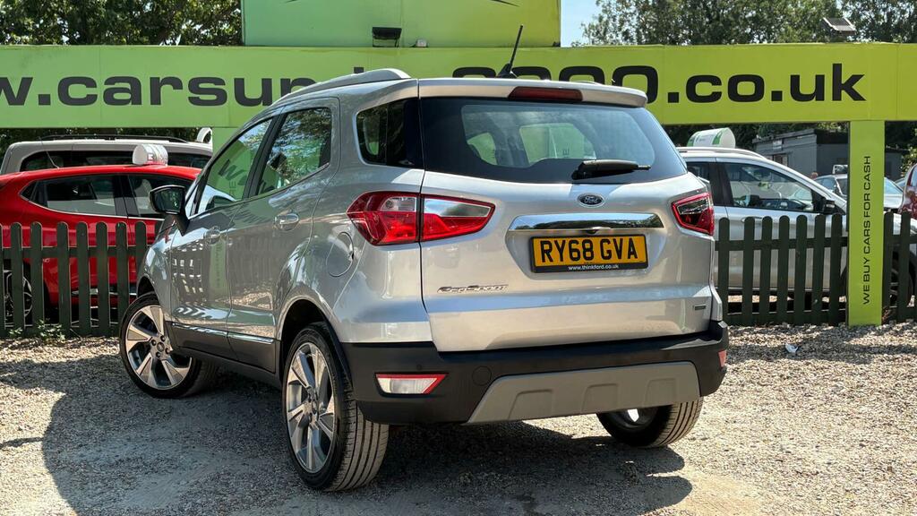 Ford Ecosport 1.0T Ecoboost Titanium Euro 6 Ss RY68GVA Silver #4