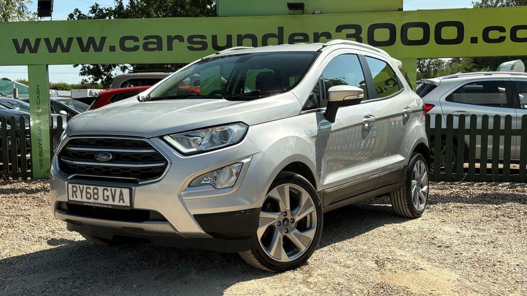 Ford Ecosport 1.0T Ecoboost Titanium Euro 6 Ss RY68GVA Silver #3