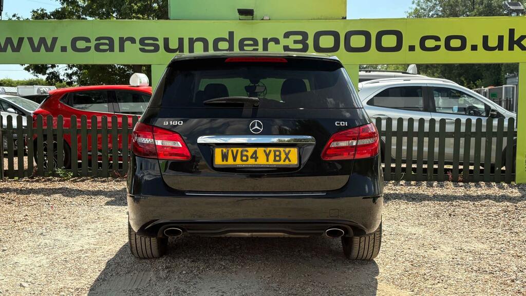 Mercedes-Benz B Class 1.5 B180 Cdi Sport 7G-dct Euro 5 Ss Black #5