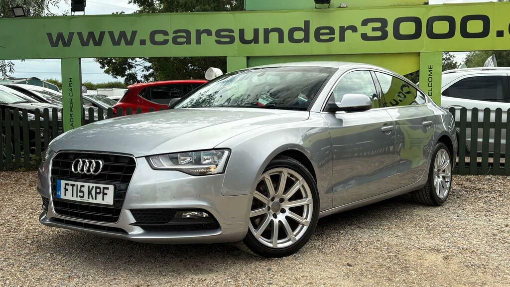 Audi A5 2.0 Tdi Se Technik Sportback Multitronic Euro 6 S FT15KPF Silver #3