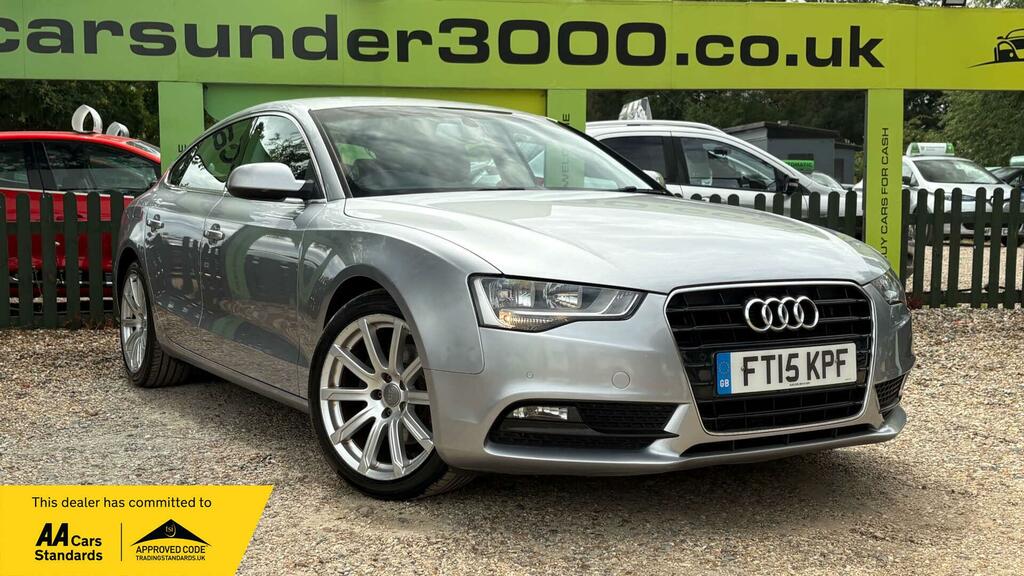 Audi A5 2.0 Tdi Se Technik Sportback Multitronic Euro 6 S Silver
