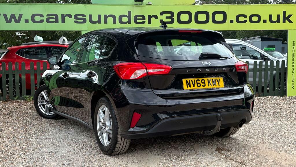 Ford Focus 1.0T Ecoboost Zetec Euro 6 Ss NV69KMY Black #4