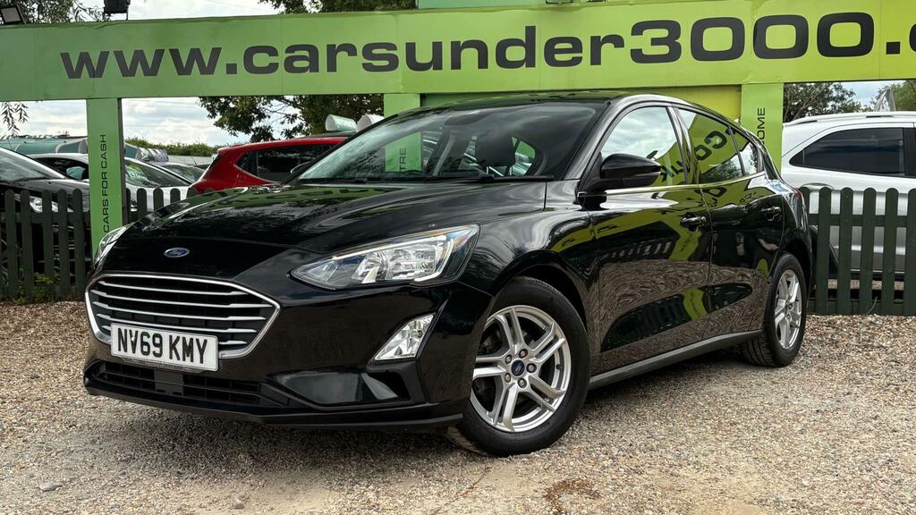 Ford Focus 1.0T Ecoboost Zetec Euro 6 Ss NV69KMY Black #3