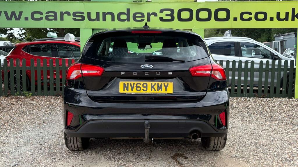 Ford Focus 1.0T Ecoboost Zetec Euro 6 Ss NV69KMY Black #5
