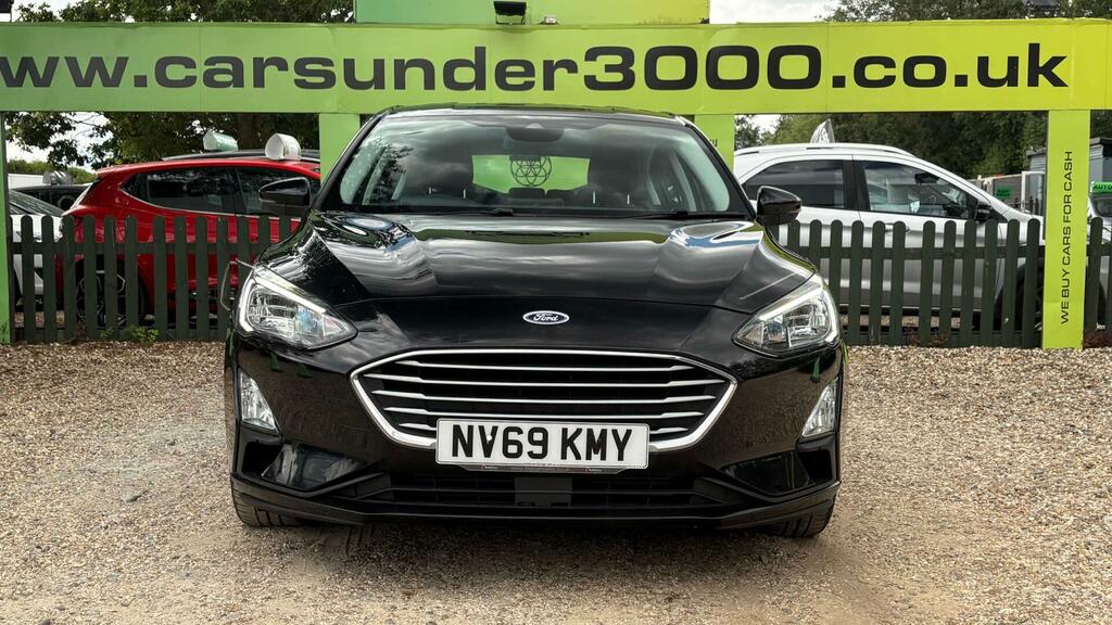 Ford Focus 1.0T Ecoboost Zetec Euro 6 Ss NV69KMY Black #2