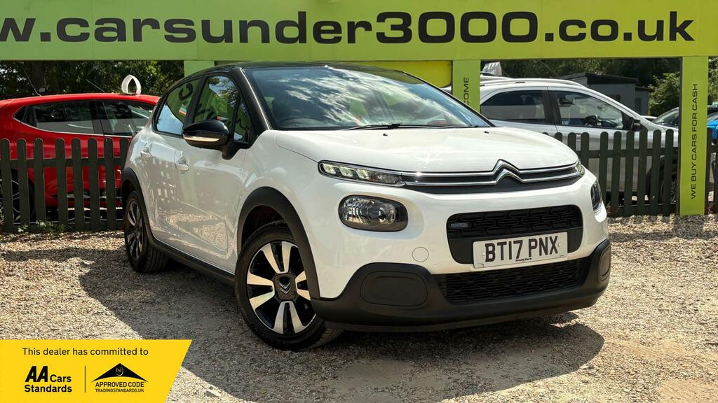 Citroen C3 1.2 Puretech Feel Euro 6 White