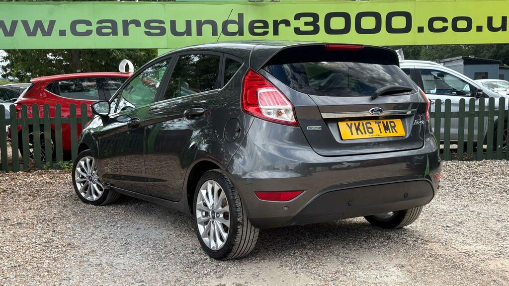 Ford Fiesta 1.0T Ecoboost Titanium X Euro 6 Ss YK16TMR Grey #4