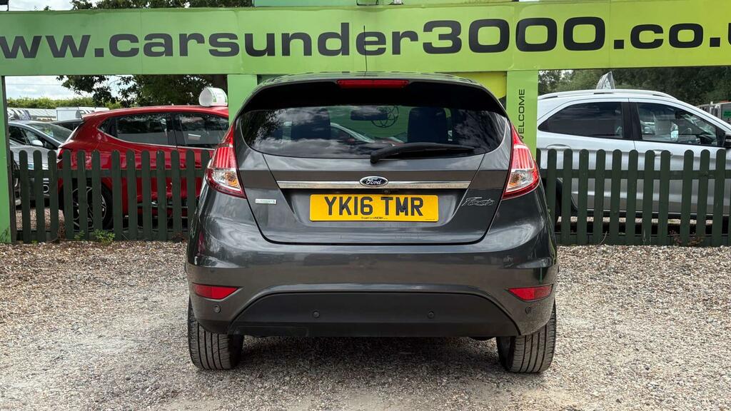 Ford Fiesta 1.0T Ecoboost Titanium X Euro 6 Ss YK16TMR Grey #5