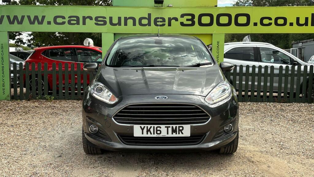 Ford Fiesta 1.0T Ecoboost Titanium X Euro 6 Ss YK16TMR Grey #2