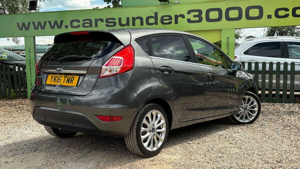 Ford Fiesta 1.0T Ecoboost Titanium X Euro 6 Ss YK16TMR Grey #6