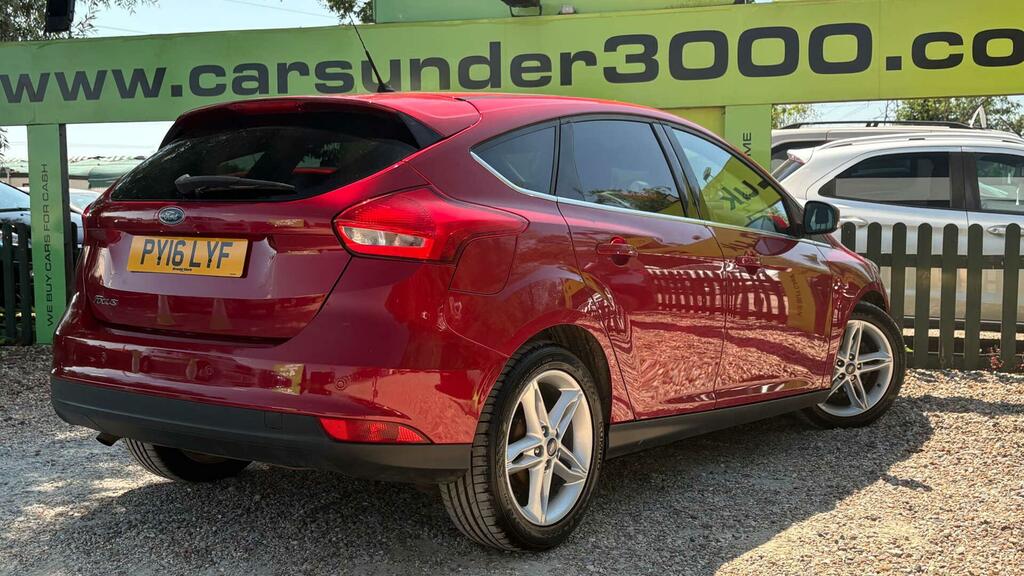 Ford Focus 1.5 Tdci Titanium Euro 6 Ss PY16LYF Red #4