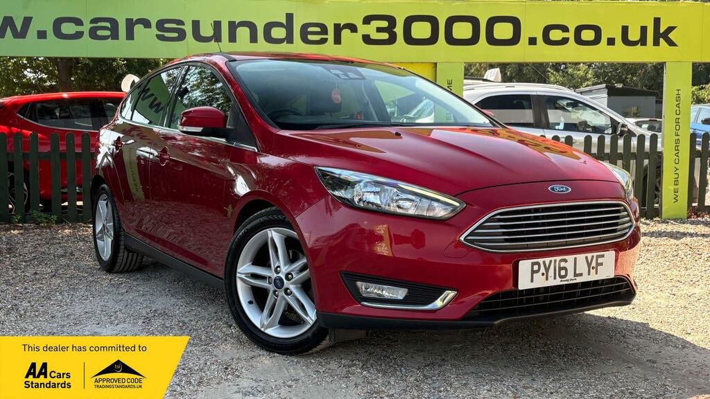 Ford Focus 1.5 Tdci Titanium Euro 6 Ss Red