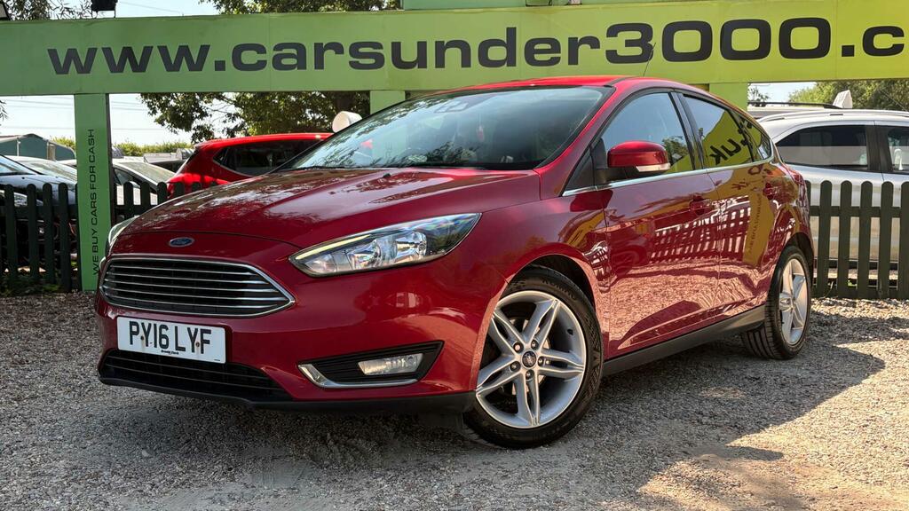 Ford Focus 1.5 Tdci Titanium Euro 6 Ss PY16LYF Red #3