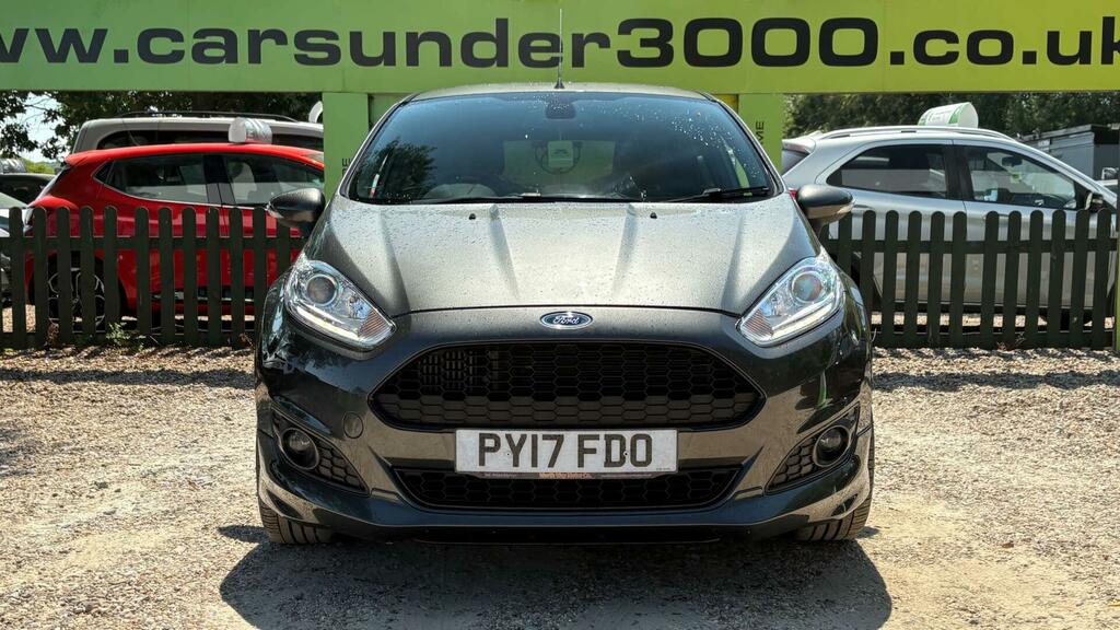 Ford Fiesta 1.0T Ecoboost St-line Euro 6 Ss PY17FDO Grey #2