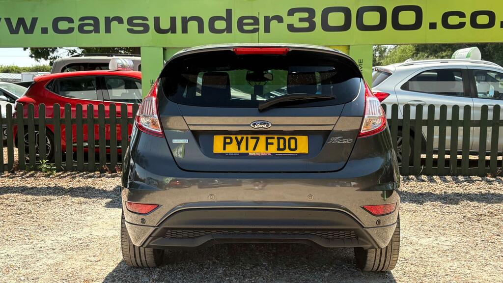 Ford Fiesta 1.0T Ecoboost St-line Euro 6 Ss PY17FDO Grey #5