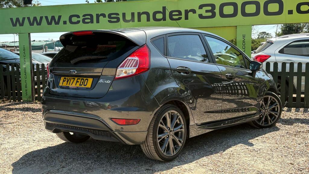 Ford Fiesta 1.0T Ecoboost St-line Euro 6 Ss PY17FDO Grey #6