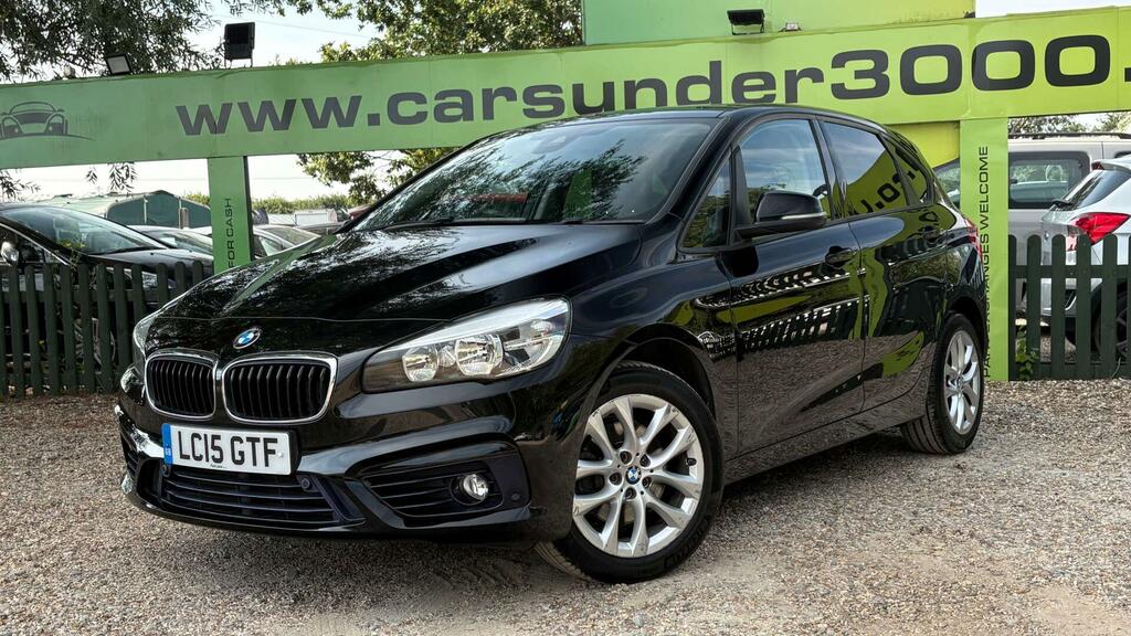 BMW 2 Series Active Tourer 2.0 218D Sport Euro 6 Ss Black #3