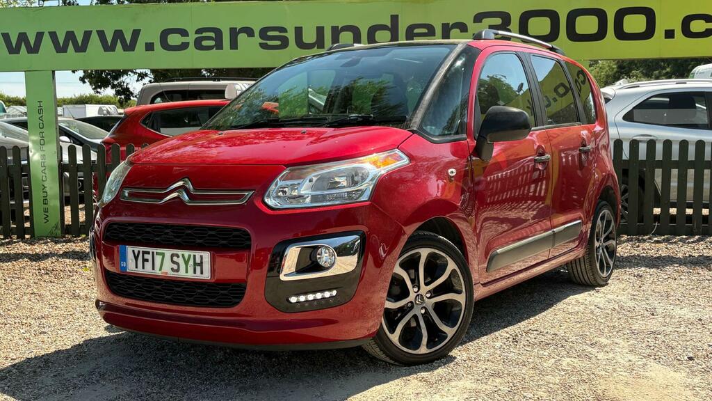Citroen C3 Picasso 1.6 Bluehdi Platinum Euro 6 Red #3