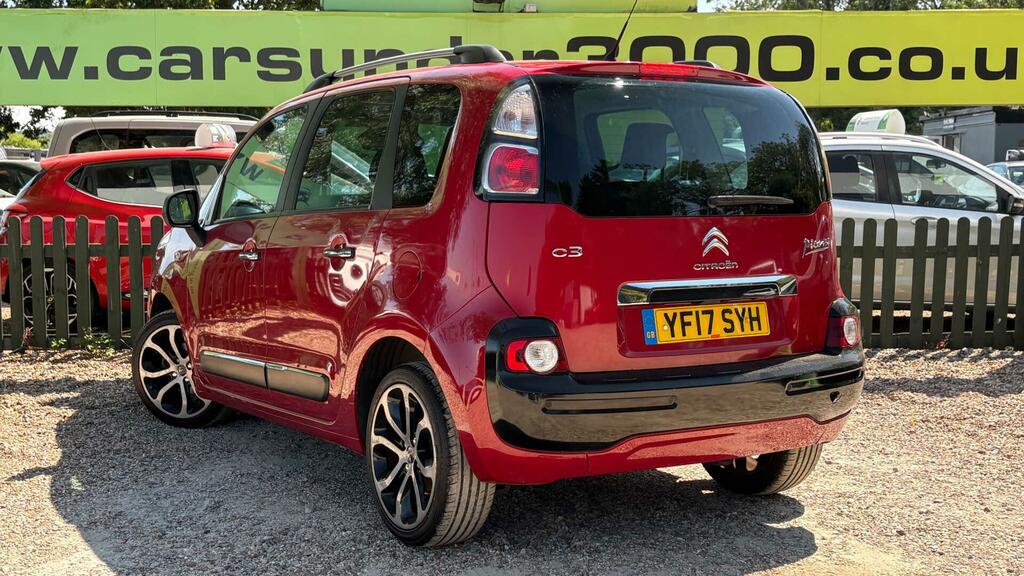 Citroen C3 Picasso 1.6 Bluehdi Platinum Euro 6 Red #4