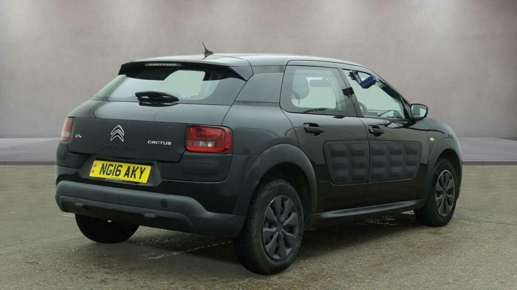 Citroen C4 Cactus 1.6 Bluehdi Flair Navphone 78 Mpg Free Road T Silver #7