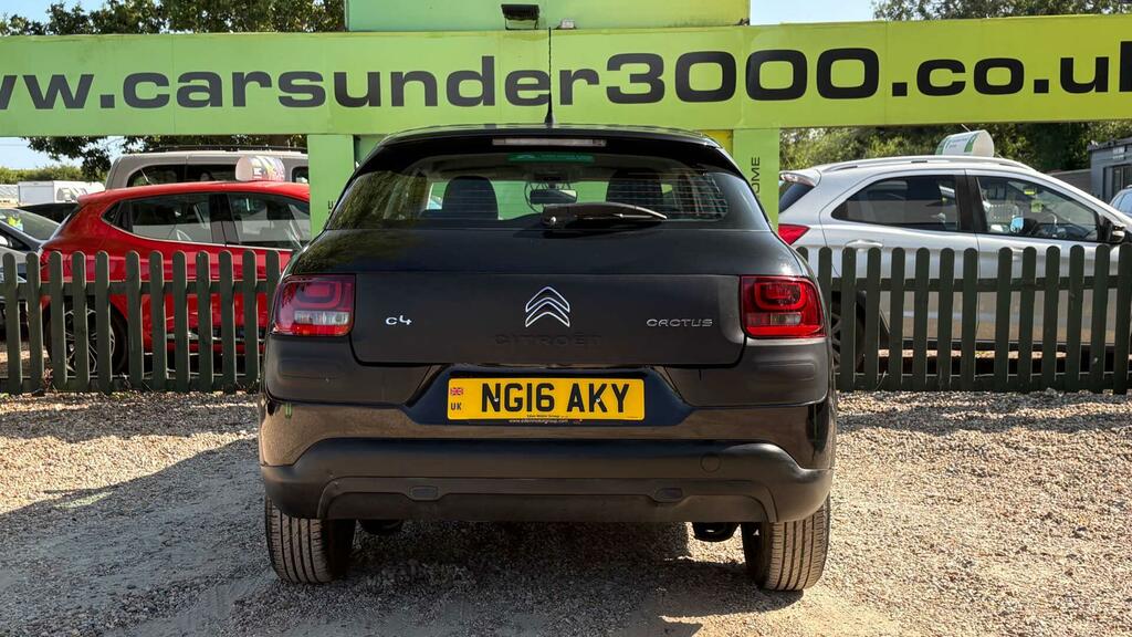 Citroen C4 Cactus 1.2 Puretech Touch Euro 6 Euro 6 Black #5