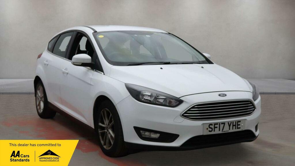 Ford Focus 1.0T Ecoboost Zetec Euro 6 Ss White