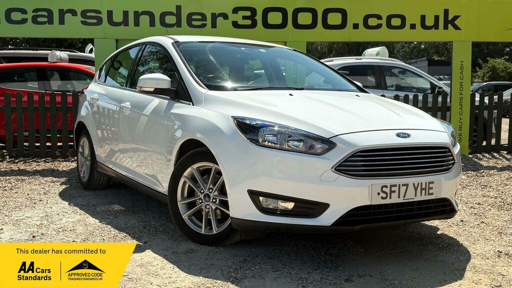 Ford Focus 1.0T Ecoboost Zetec Euro 6 Ss White