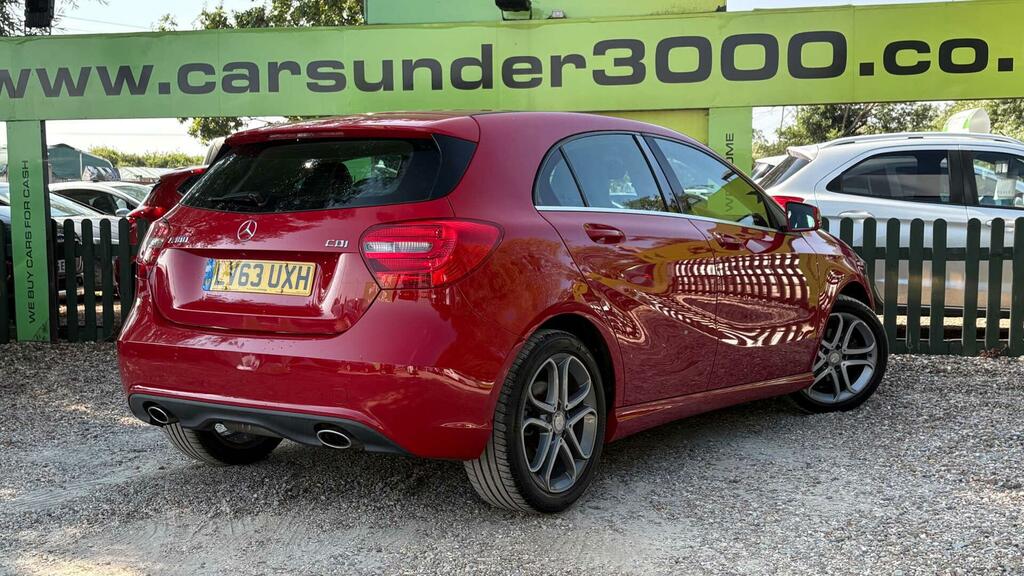 Mercedes-Benz A Class 1.5 A180 Cdi Sport Euro 5 Ss LV63UXH Red #6