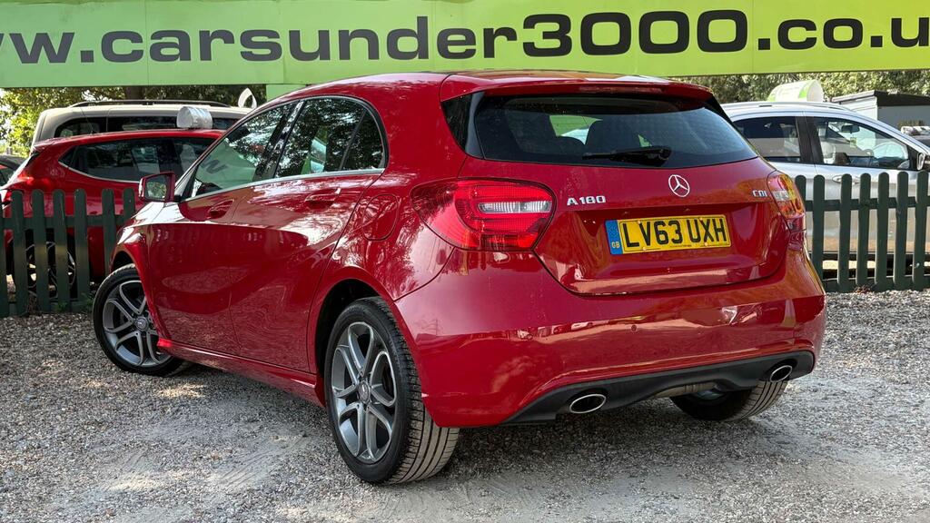 Mercedes-Benz A Class 1.5 A180 Cdi Sport Euro 5 Ss LV63UXH Red #4