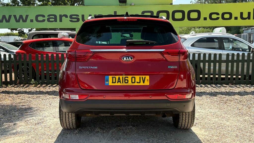 Kia Sportage 1.7 Crdi 4 Euro 6 Ss DA16OJV Red #5
