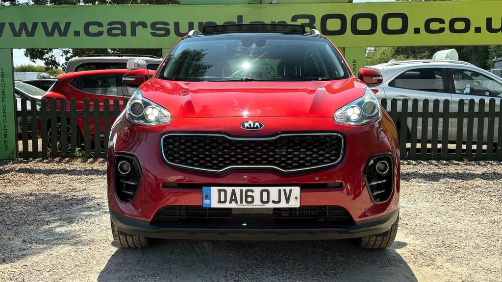 Kia Sportage 1.7 Crdi 4 Euro 6 Ss DA16OJV Red #2