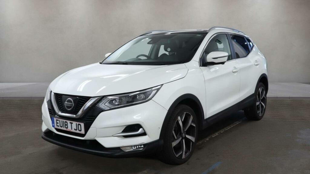 Nissan Qashqai 1.2 Dig-t Tekna Euro 6 Ss EU18TJO White #5