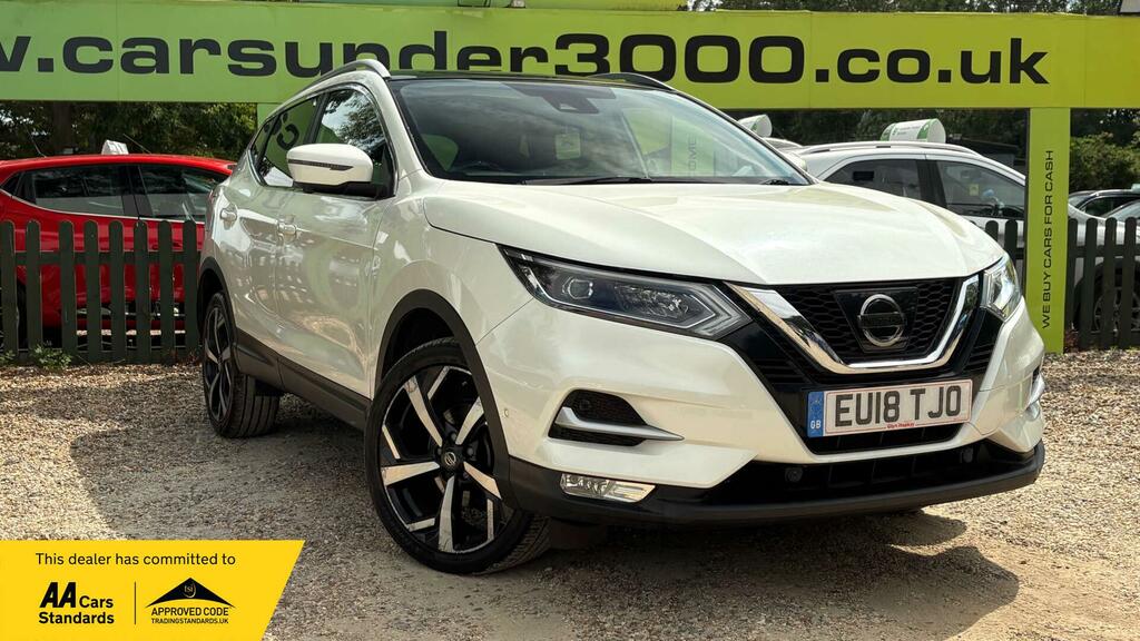 Nissan Qashqai 1.2 Dig-t Tekna Euro 6 Ss White