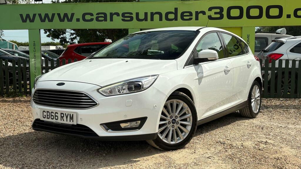 Ford Focus 1.0T Ecoboost Titanium X Euro 6 Ss White #3