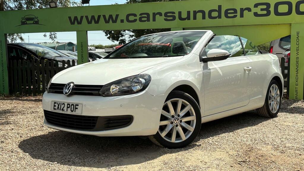 Volkswagen Golf 1.6 Tdi Bluemotion Tech Se Cabriolet Euro 5 Ss White #3