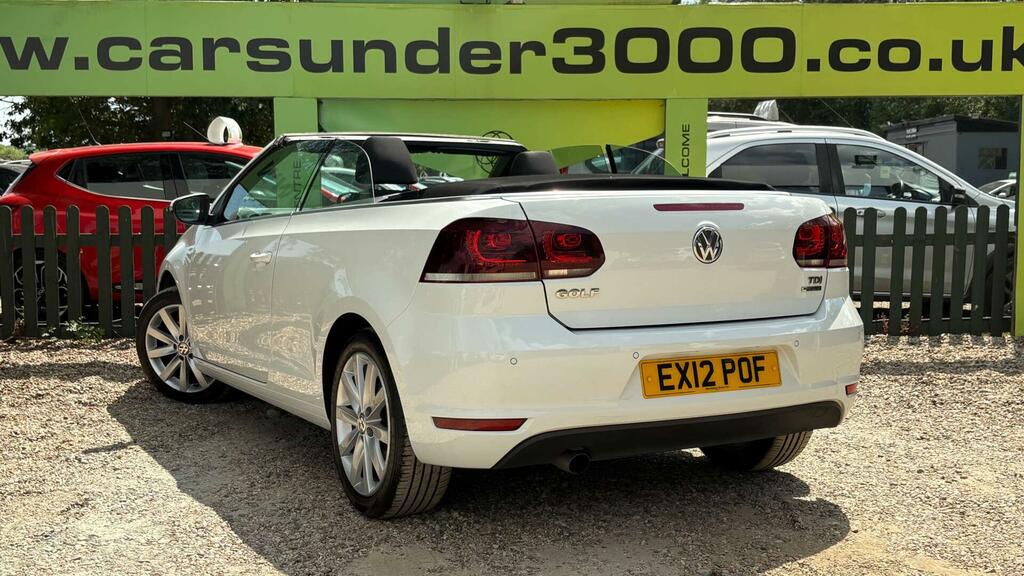 Volkswagen Golf 1.6 Tdi Bluemotion Tech Se Cabriolet Euro 5 Ss White #4