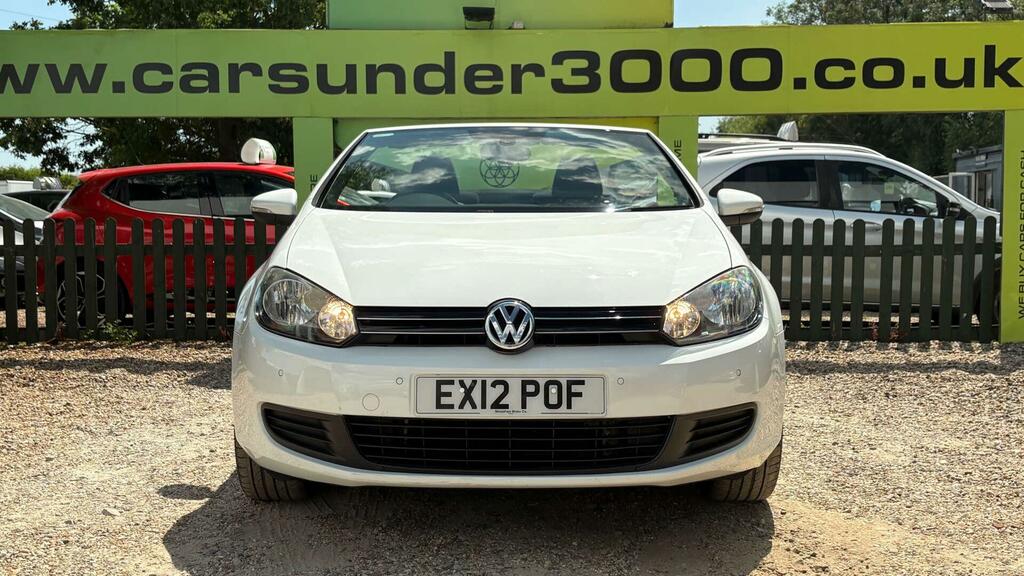 Volkswagen Golf 1.6 Tdi Bluemotion Tech Se Cabriolet Euro 5 Ss White #2