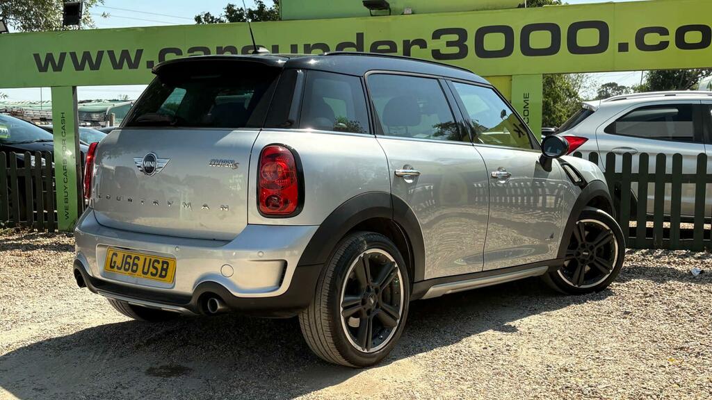 Mini Countryman 1.6 Cooper S All4 Euro 5 Ss GJ66USB Silver #6