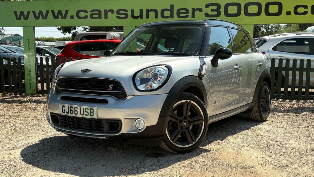 Mini Countryman 1.6 Cooper S All4 Euro 5 Ss GJ66USB Silver #3