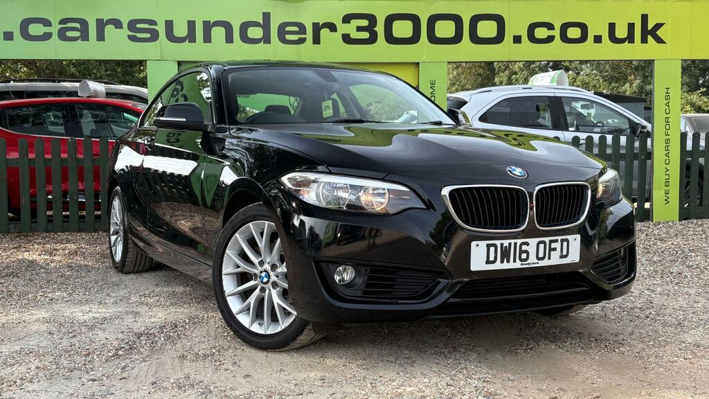 BMW 2 Series 1.5 218I Se Euro 6 Ss DW16OFD Black