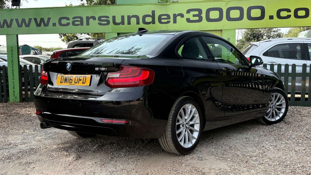 BMW 2 Series 1.5 218I Se Euro 6 Ss DW16OFD Black #4