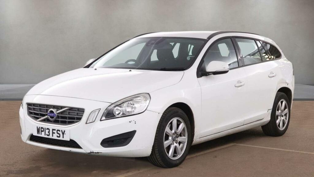 Volvo V60 1.6 D2 Es Nav Euro 5 Ss White #5