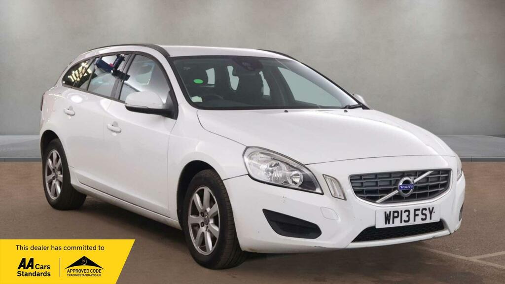 Volvo V60 1.6 D2 Es Nav Euro 5 Ss White