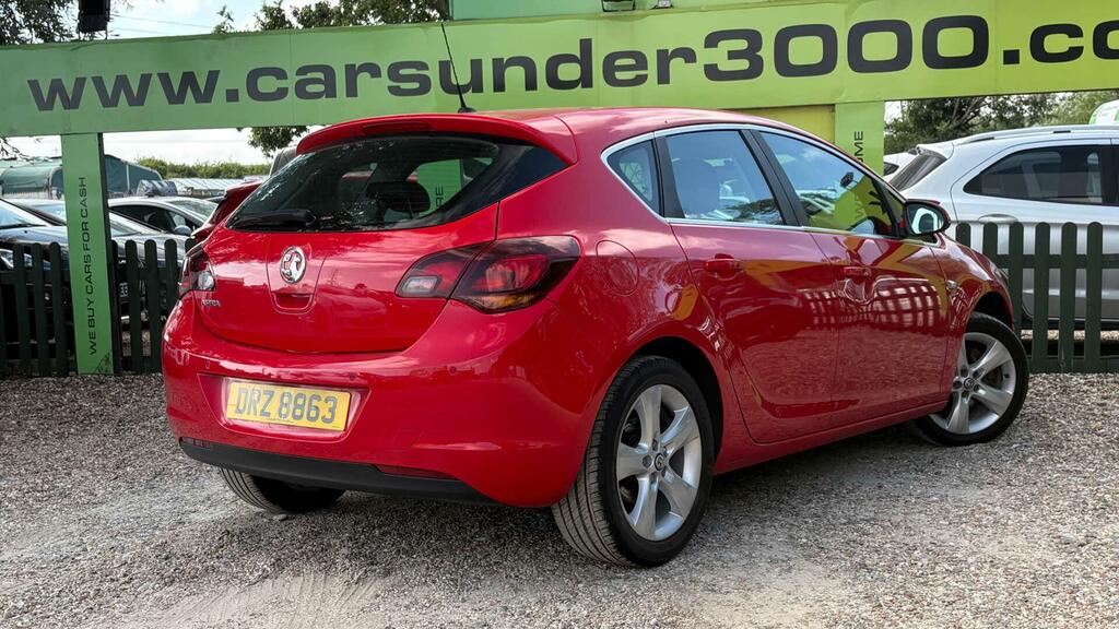 Vauxhall Astra Sri Red #6