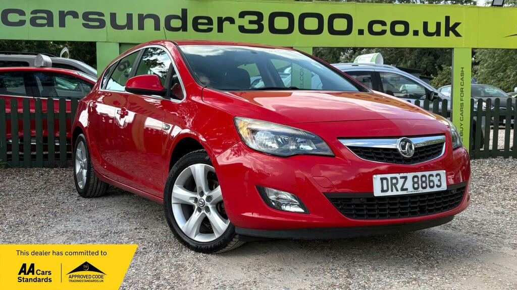 Vauxhall Astra Sri Red