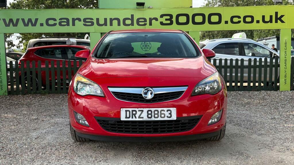 Vauxhall Astra Sri Red #2