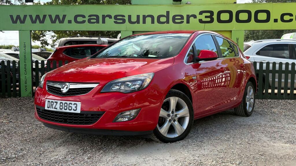 Vauxhall Astra Sri Red #3