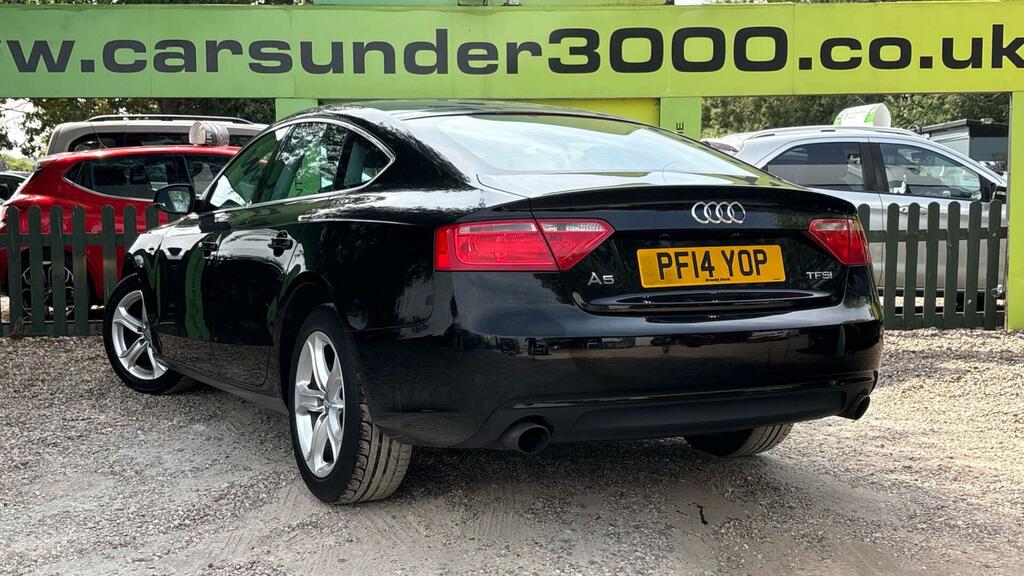 Audi A5 1.8 Tfsi Se Sportback Euro 6 Ss Black #6