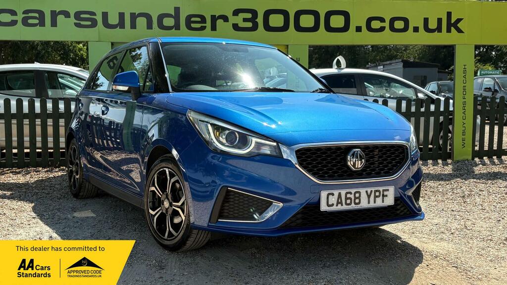 MG MG3 1.5 Vti-tech Exclusive Euro 6 Ss Blue